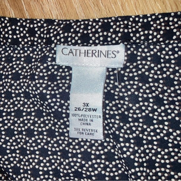 Catherines Women’s Black Blouse | size 3X | Boho Chic | Bohemian - Picture 11 of 12